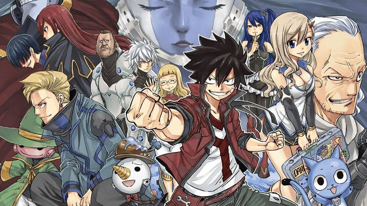 Cuánto miden los personajes de Fairy Tail