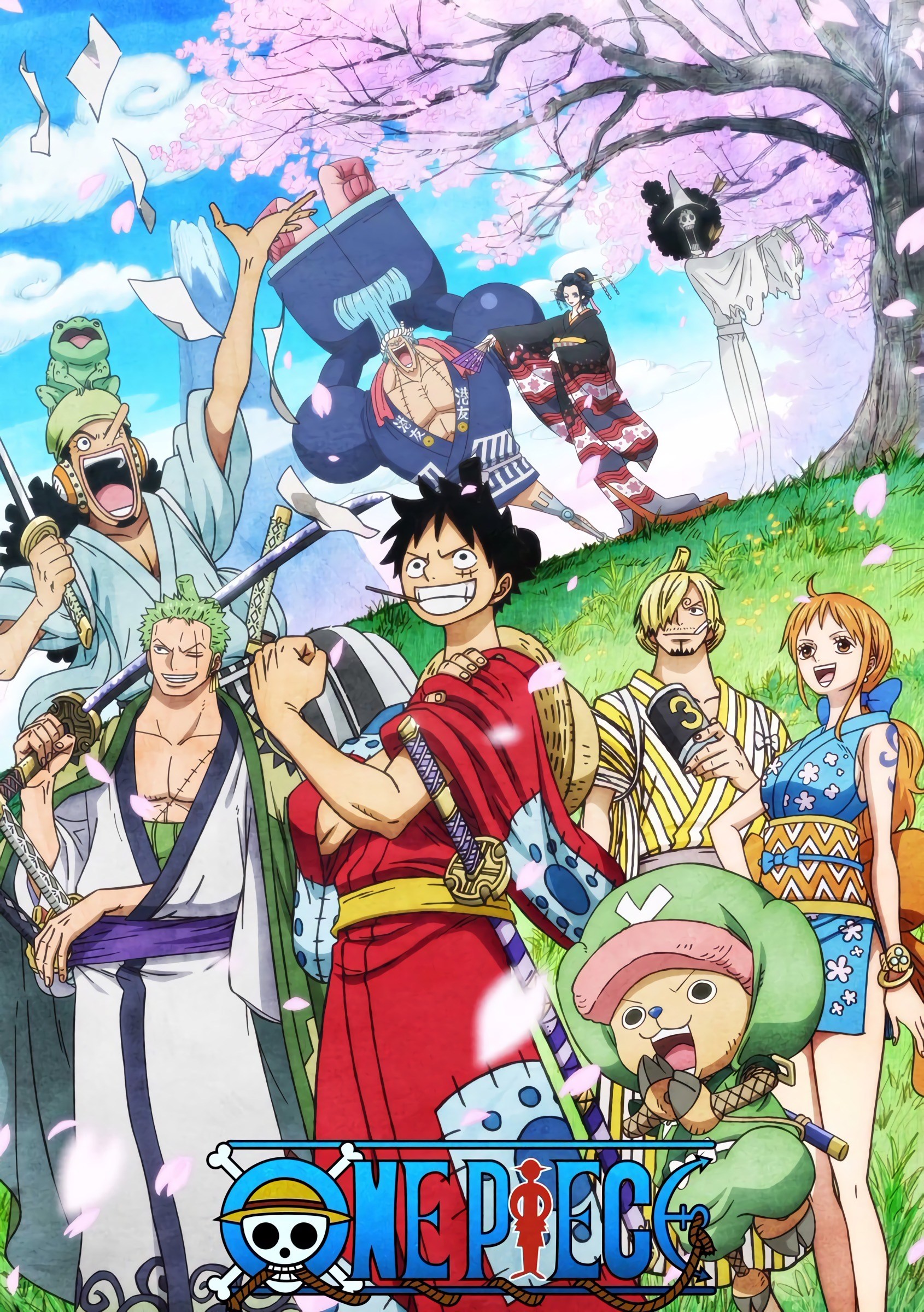 One Piece Arco Wano Poster Full HD Anime