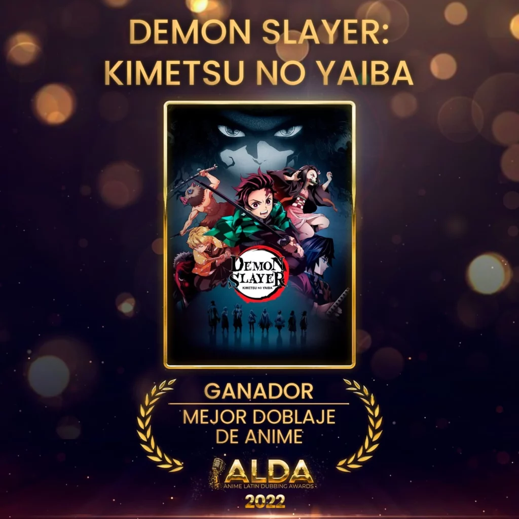Los Ganadores De Los Anime Latin Dubbing Awards 2022 14