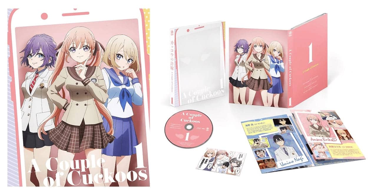 El anime Kakkou no Iinazuke volumen Blu RayDVD