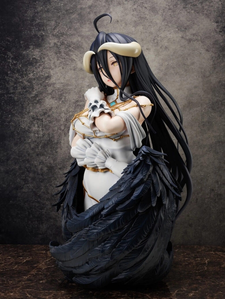 Overlord Hermosa Figura De Albedo En Tamaño Real Complace A Los Fans