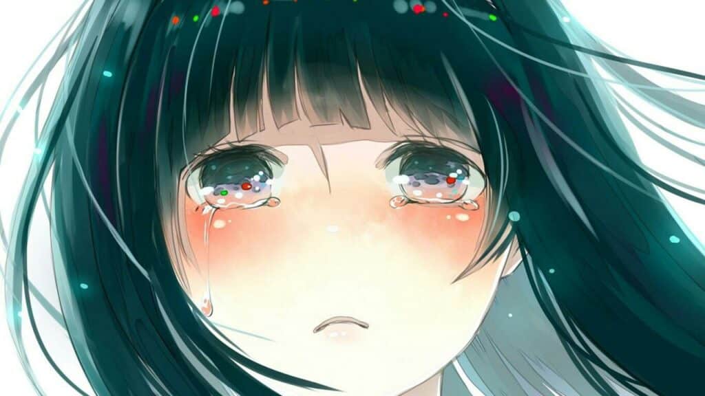 Anime Girl Crying Portada 1.1