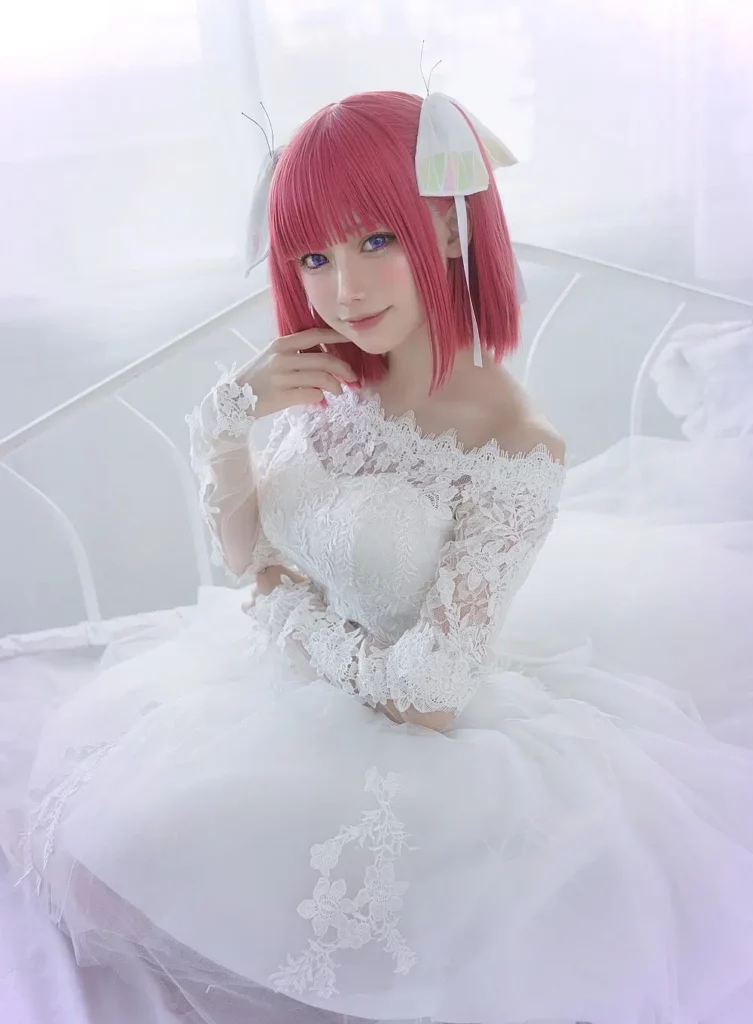 Go-Toubun no Hanayome – La cantante Sono Bisque Doll hizo cosplay de Nino