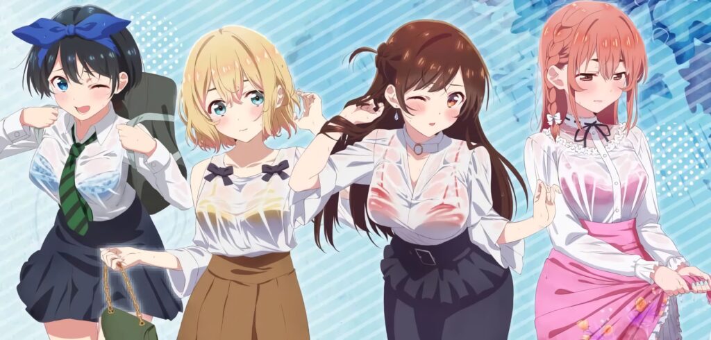 Kanojo, Okarishimasu 2 reveló unas sensuales ilustraciones de beneficio  para sus volúmenes Blu-Ray