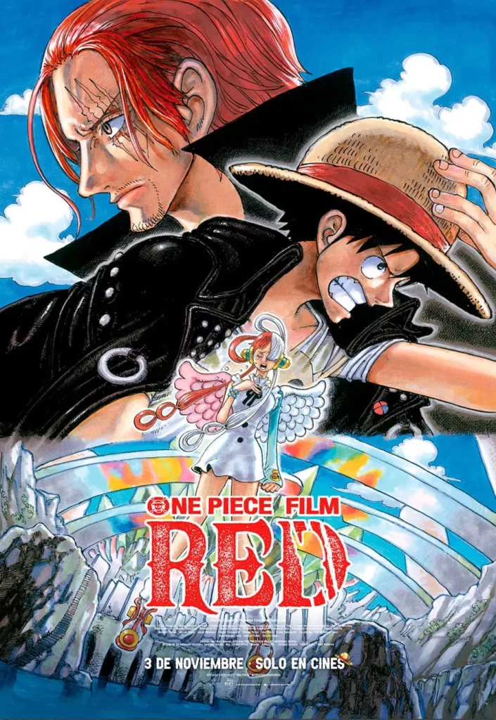 One Piece Film Red póster oficial