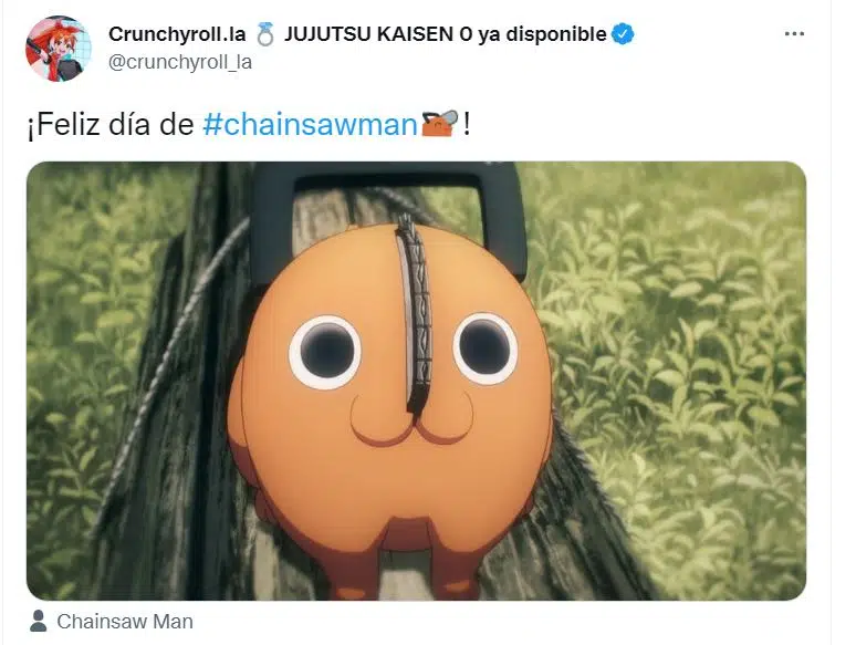 El estreno del anime Chainsaw Man es tendencia mundial 1