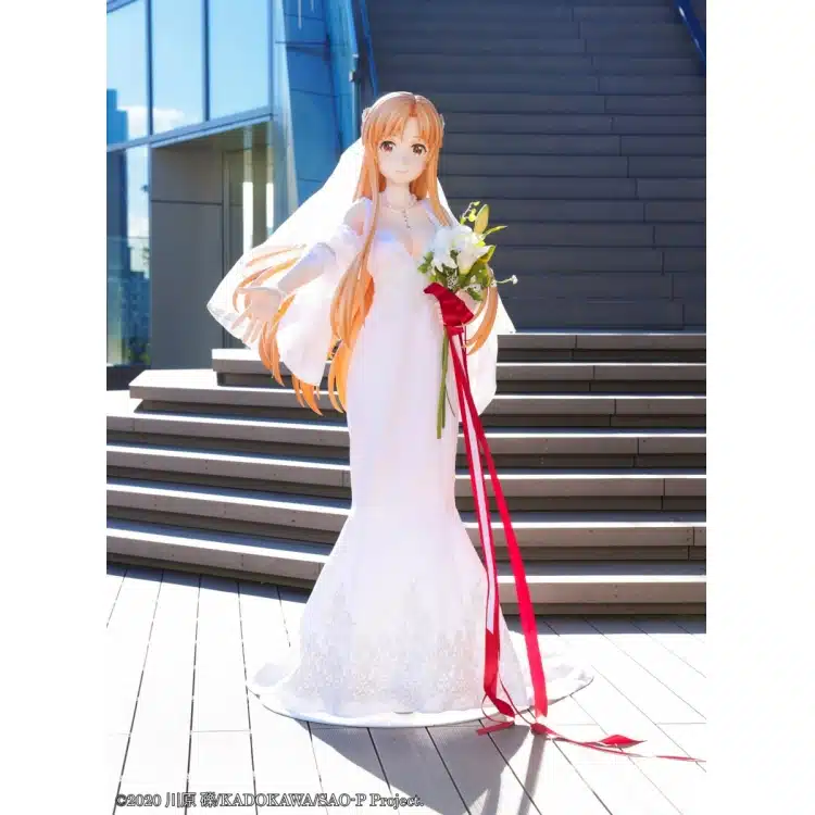 Sword Art Online Asuna Se Casara Vestido De Novia 4