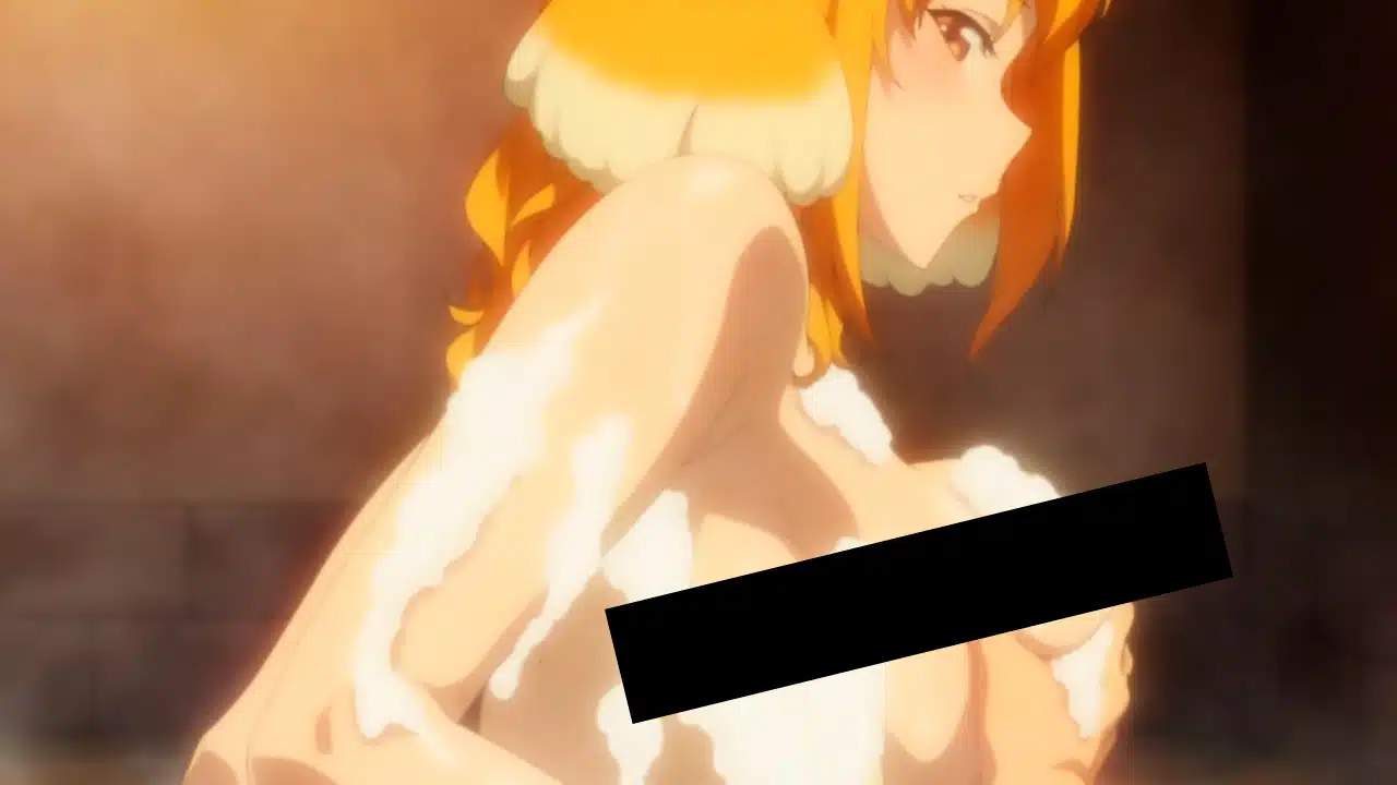 Isekai Meikyuu de Harem wo sorprende con más escenas del baño sin censura