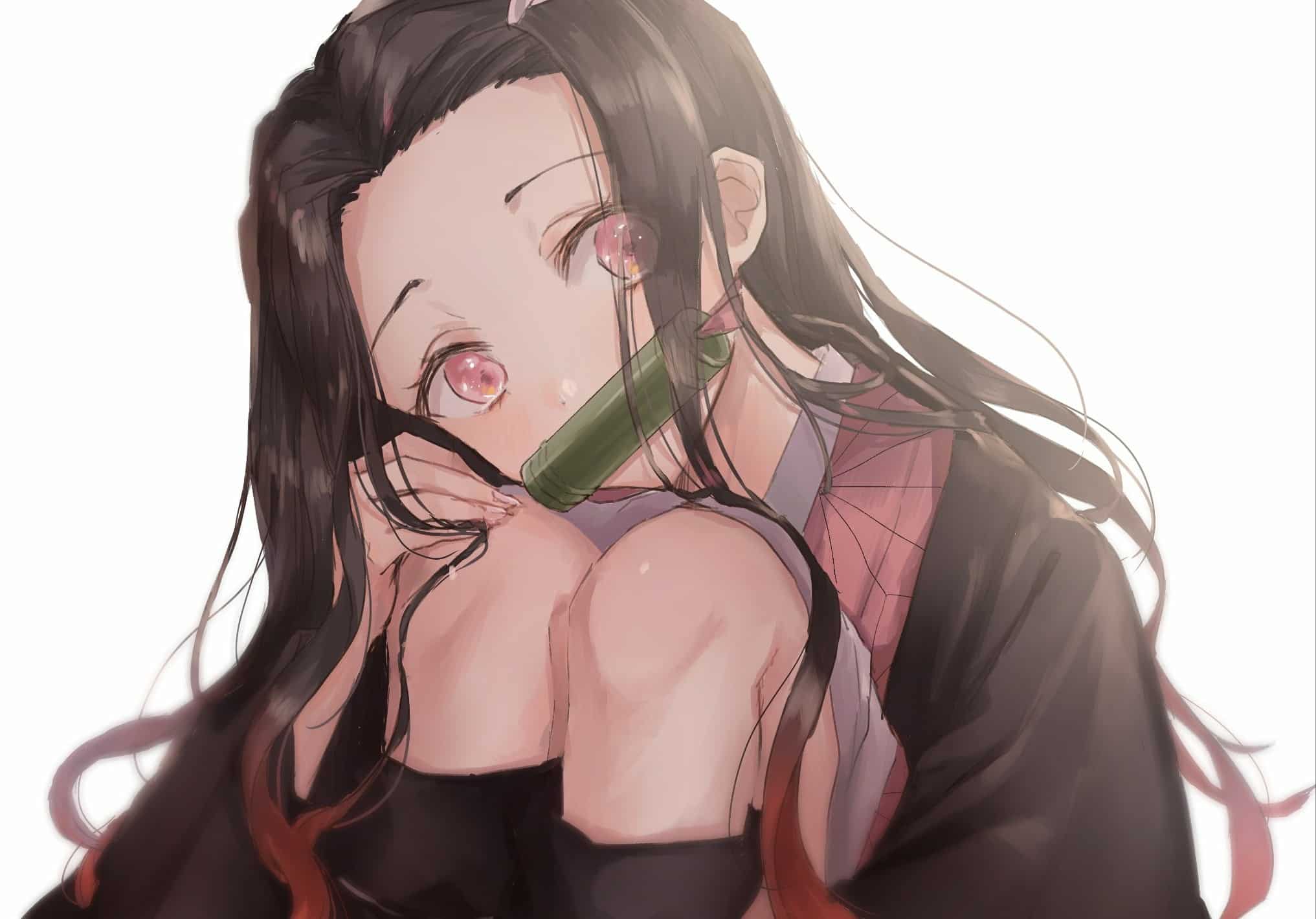 Estas Son Las 10 Mejores Waifus De La Temporada Según Animeanime! 11 Nezuko Kamado – Demon Slayer