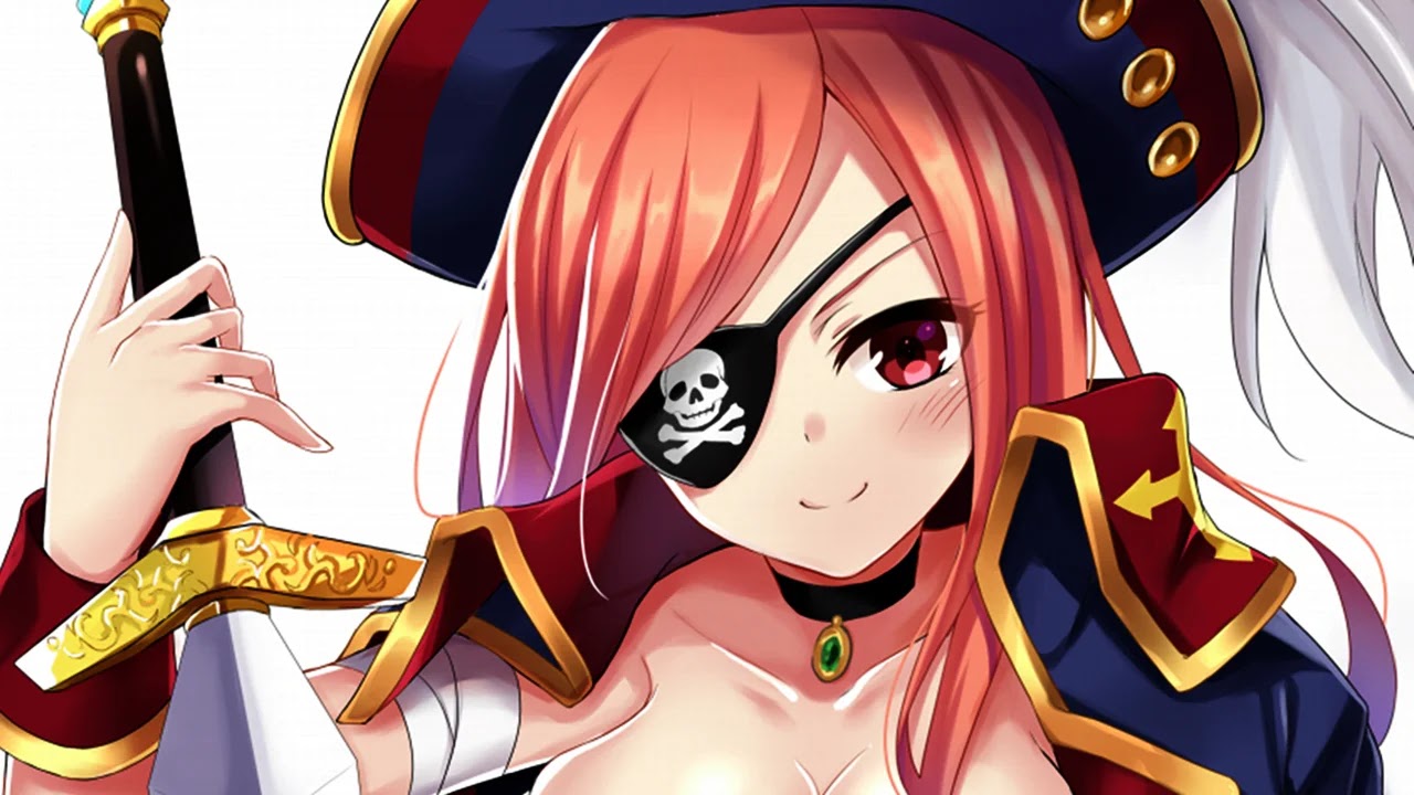 Anime Girl Pirata Mini