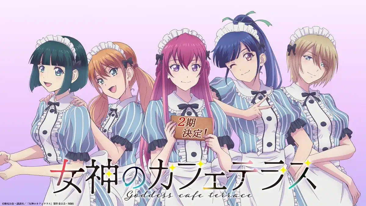 CONFIRMADA A 2ª TEMPORADA DE MEGAMI NO CAFÉ TERRACE! 