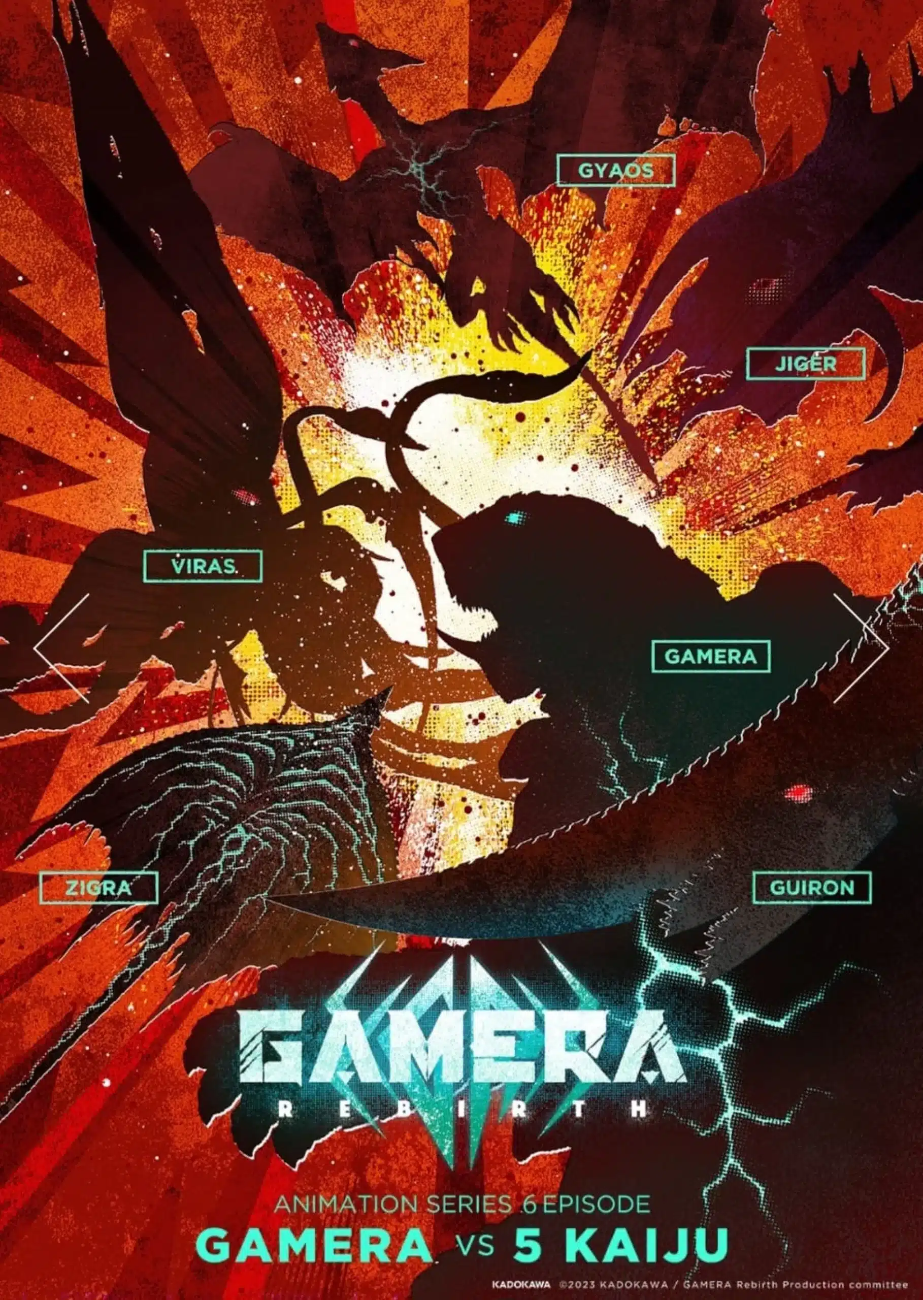 Gamera Rebirth Visual Mini Scaled