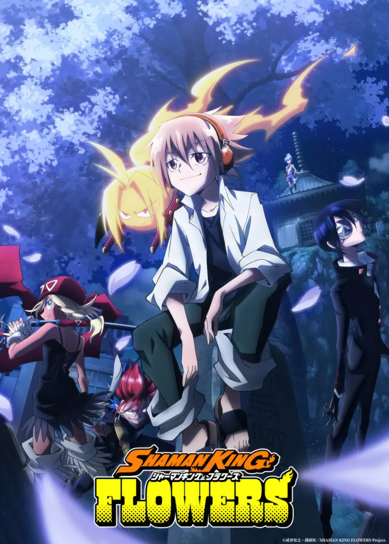 Shaman King Flowers Poster Ind
