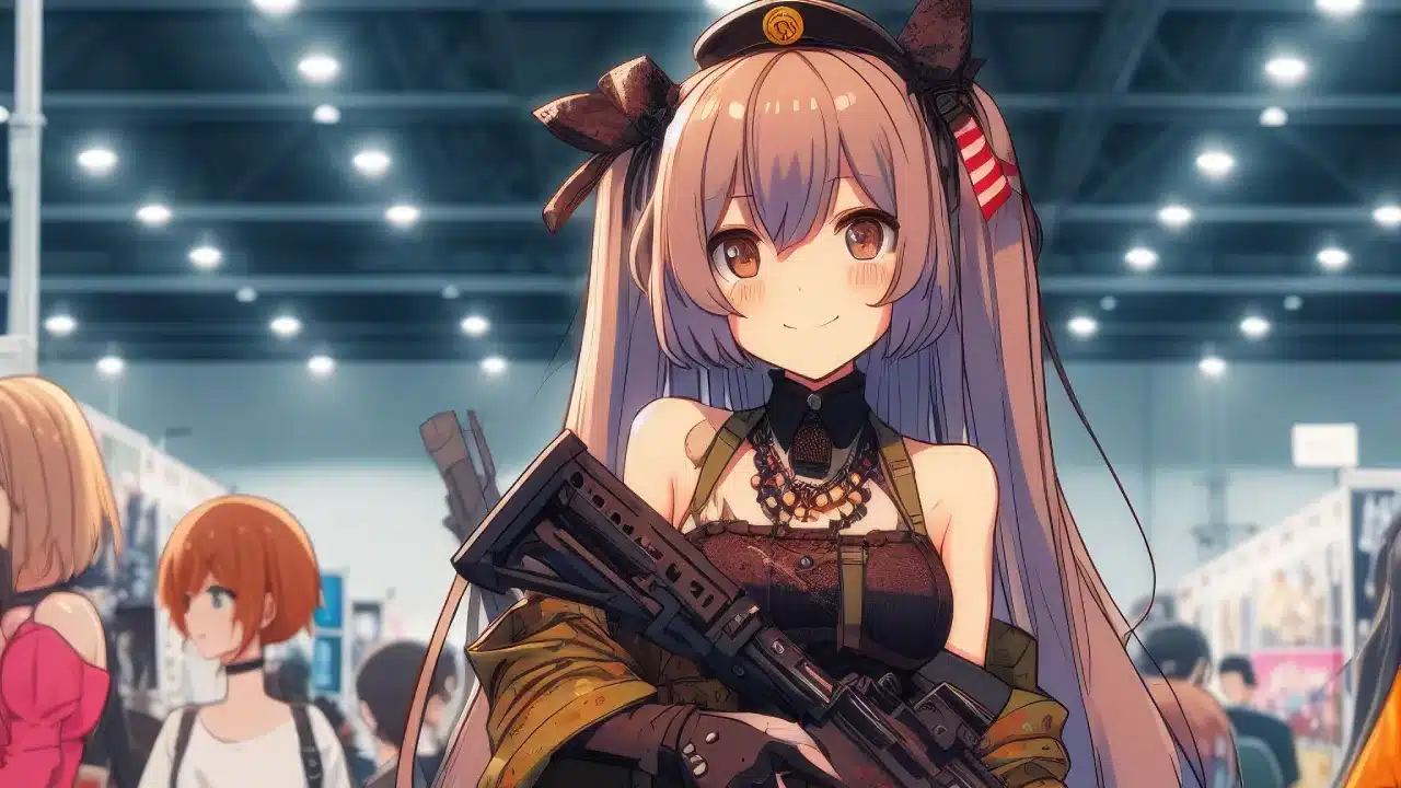 Chica Militar Anime Convencion